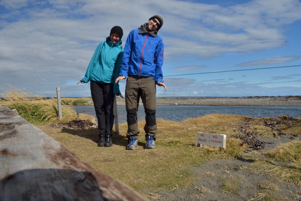 Wir üben uns in Pinguinhaltung