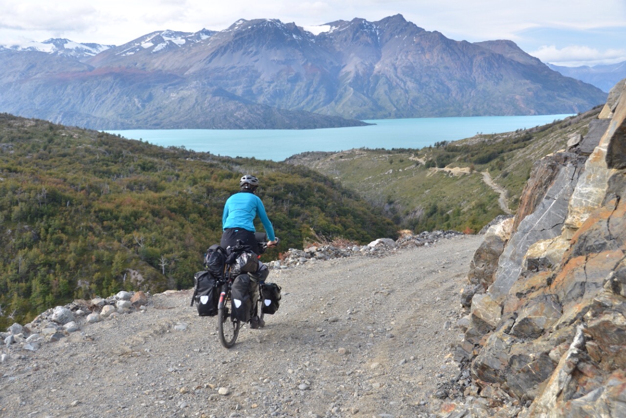 Der Lago O'Higgins in Sichtweite