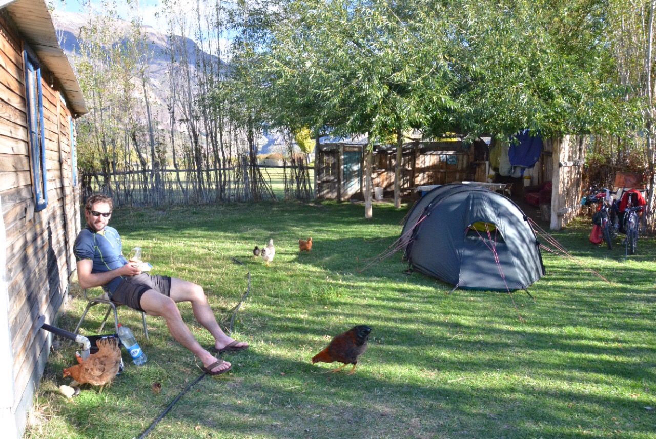 Liebevoll angelegter Camping in Fachinal