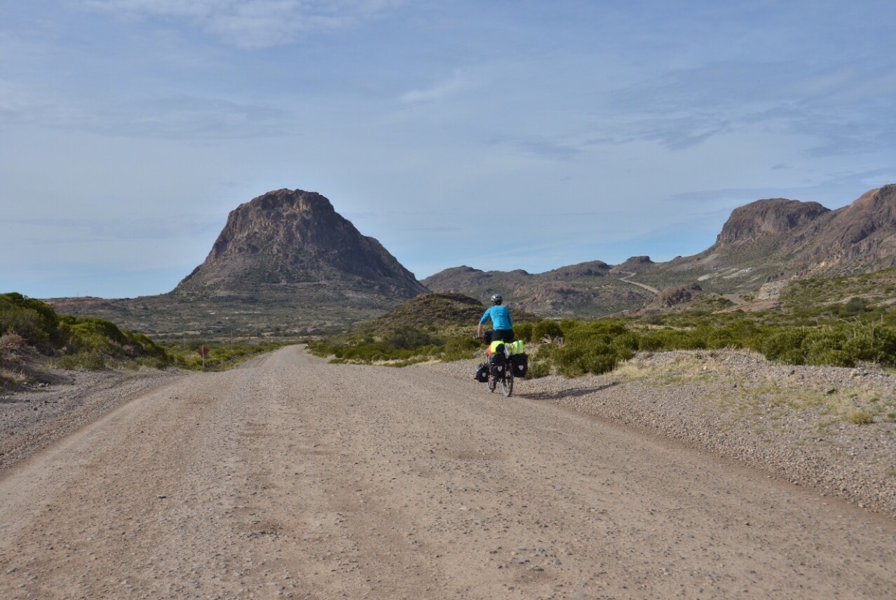 Verwitterter Vulkankegel