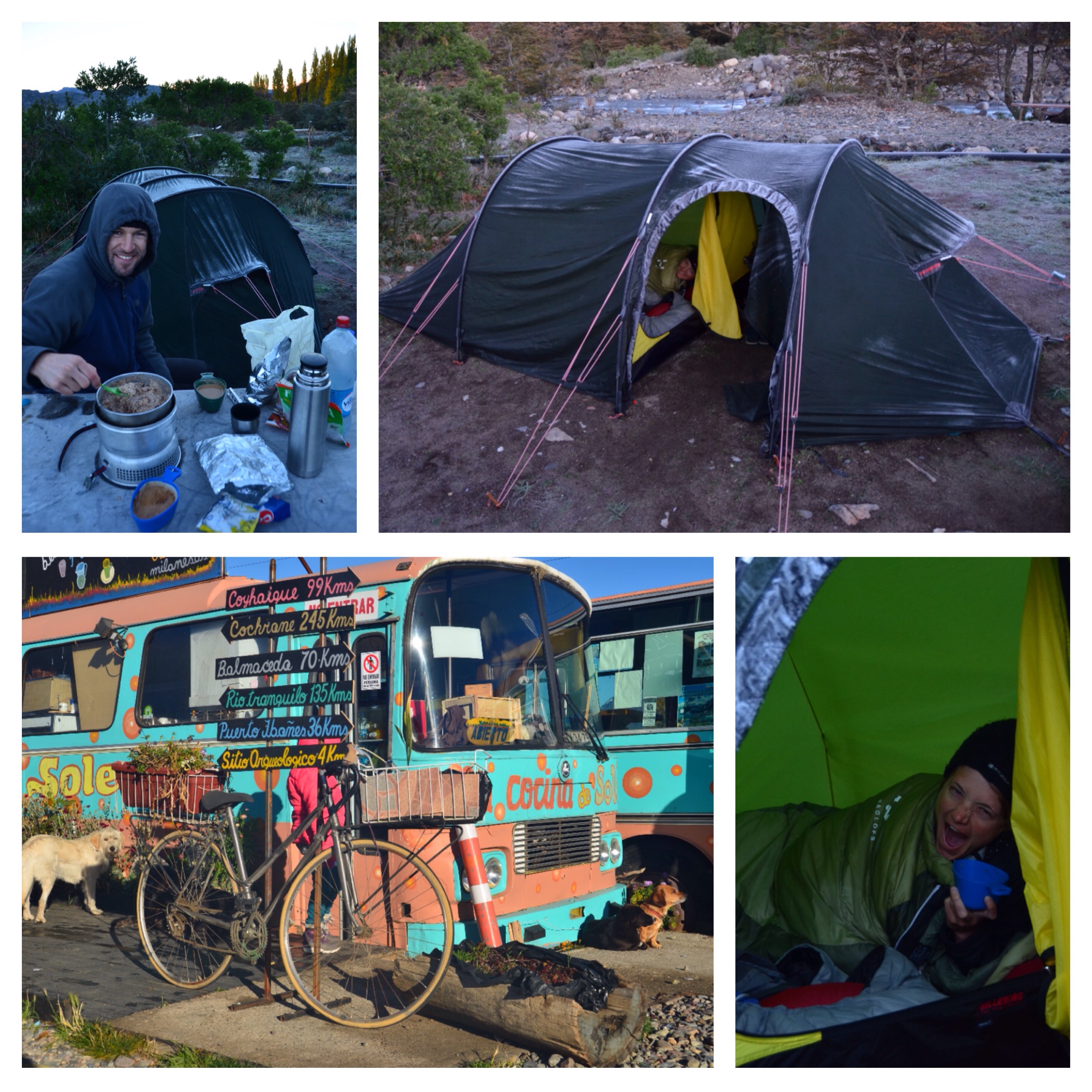 Eisiges Z'Morge mit doppelter Freude am Café im Zelt und später im Bus-Café