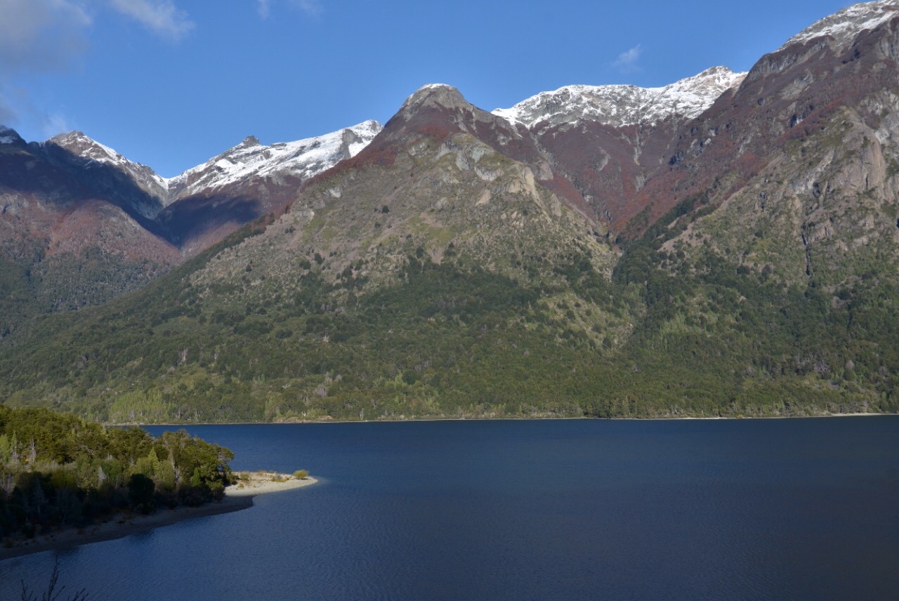 Geniale Aussicht auf Berge...