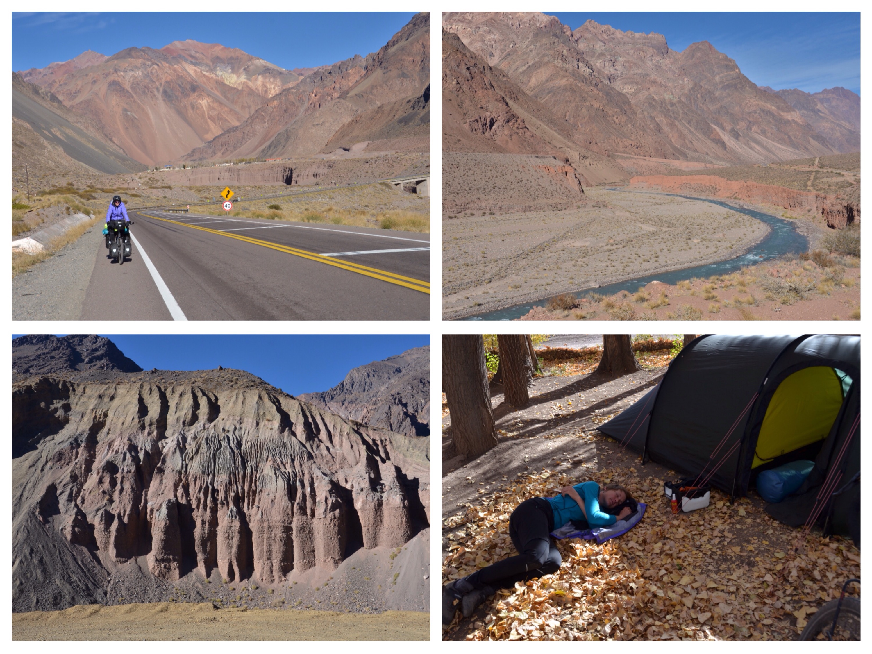 Auch wenn wir heute mehrheitlich runter rollen können, die letzten Tage waren anstrengend