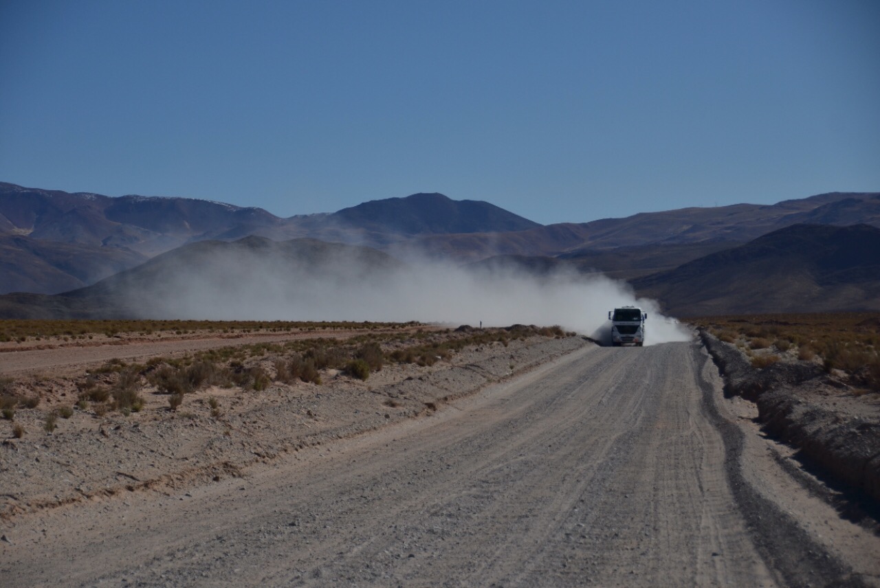 Staubige Strassen...