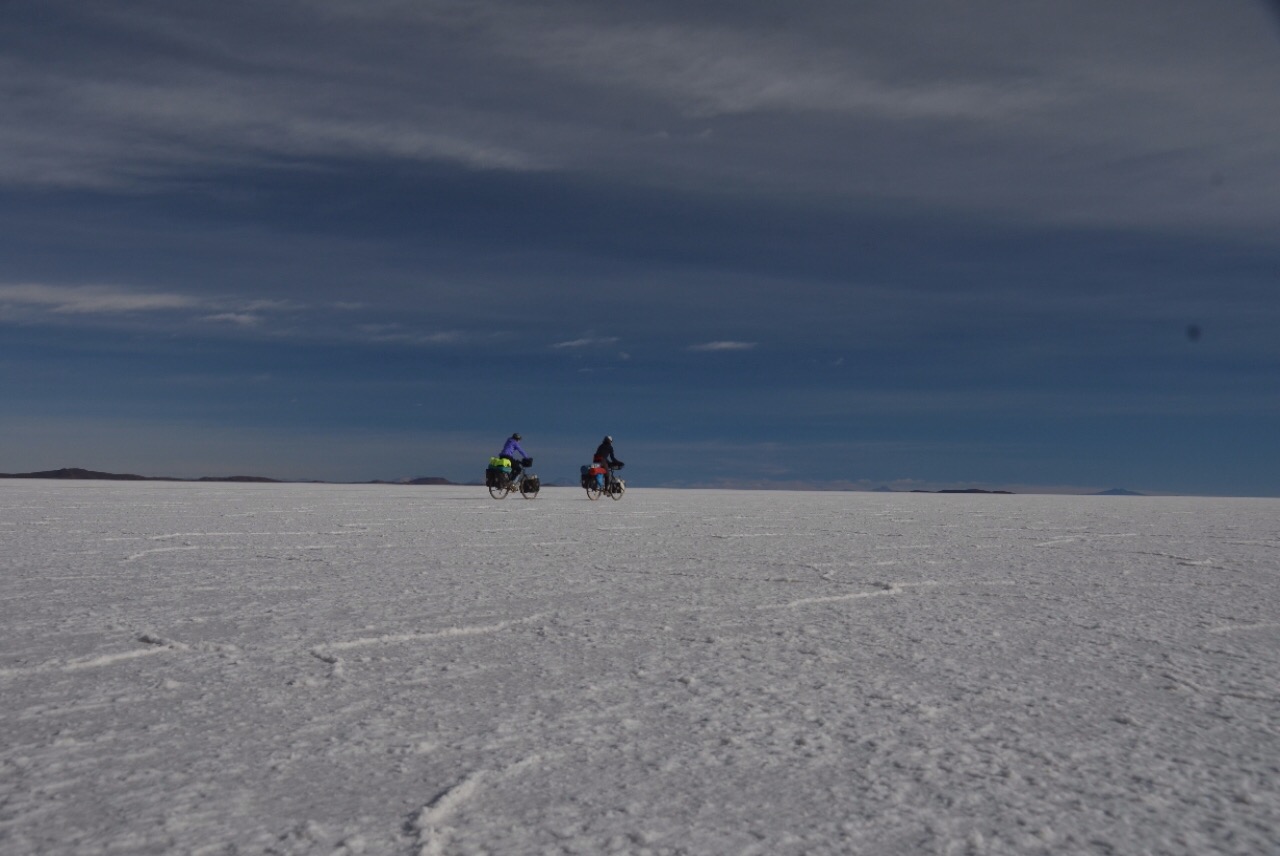 Unendliche Weite aus Salz