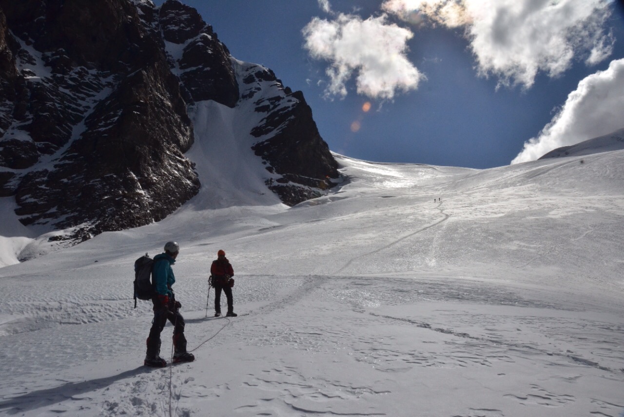 Der Abstieg geht zügig vonstatten