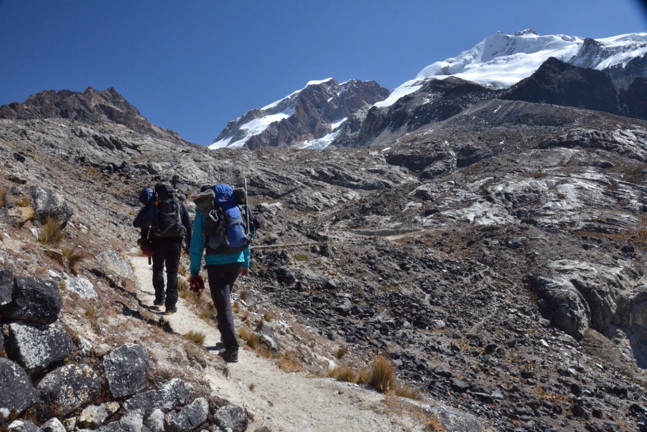 Aufstieg zum Campo Alto