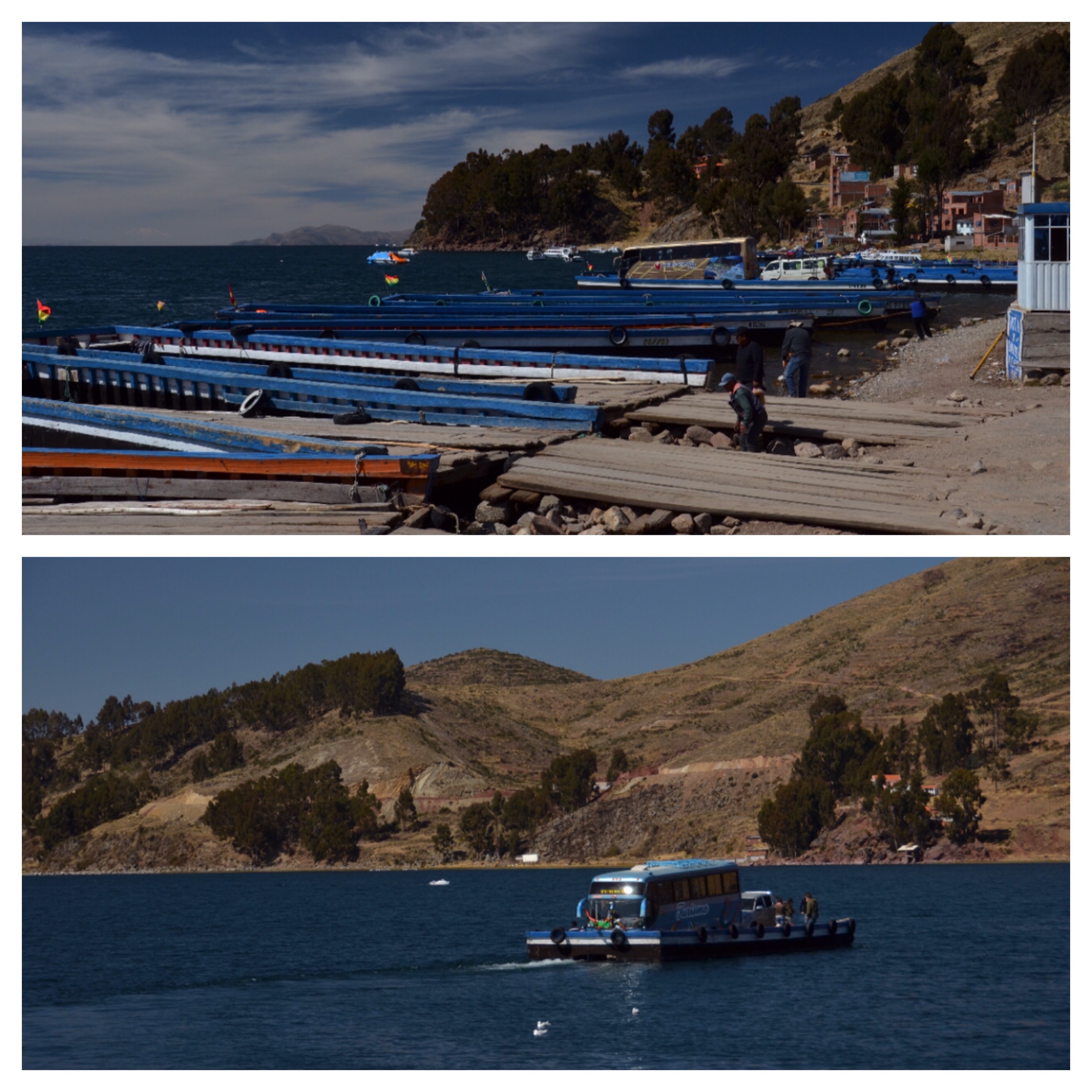 ...die wohl letzte Fährpassage unserer Reise.