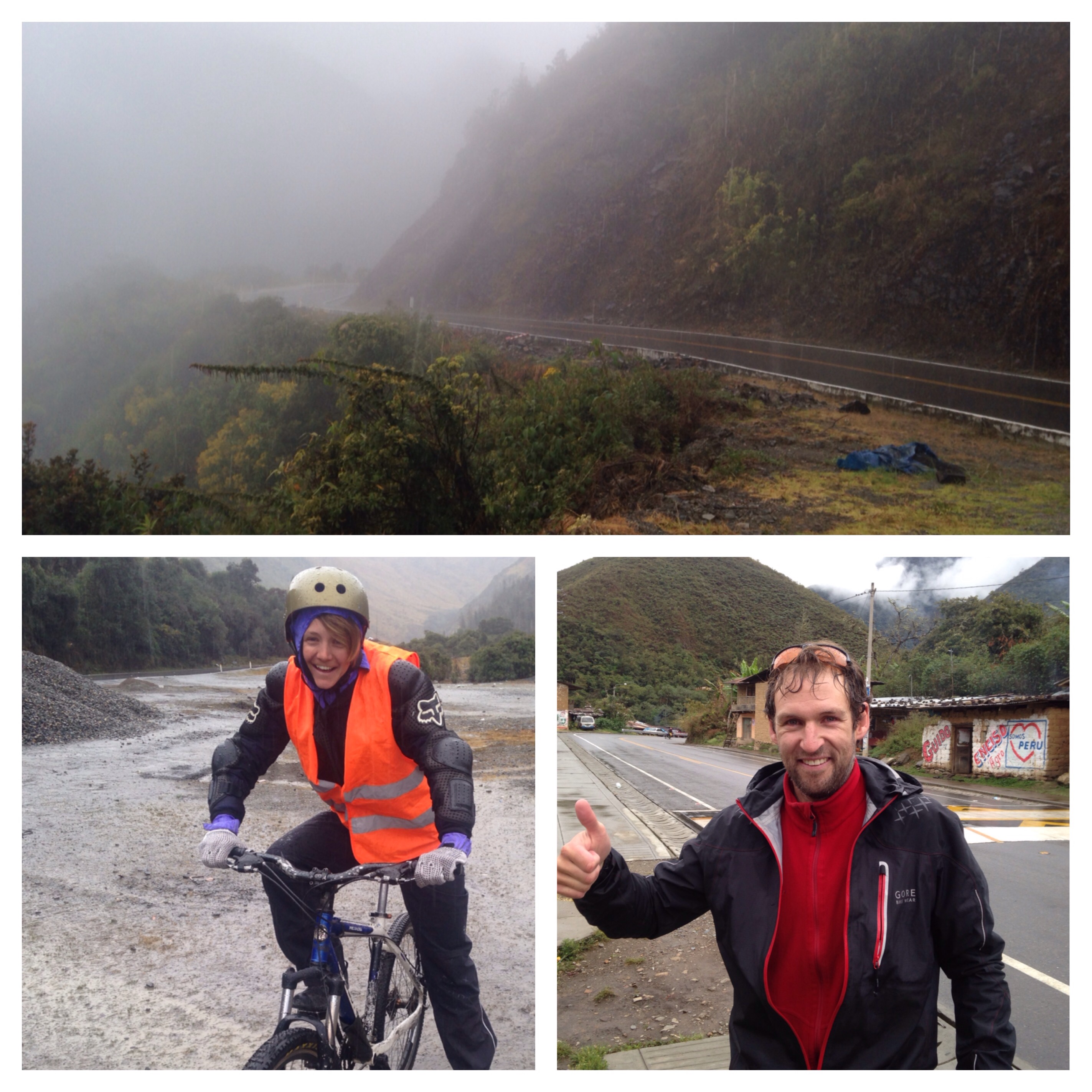 Die Velos folgen im Sturm fast so gut wie Güstu und Lotti.