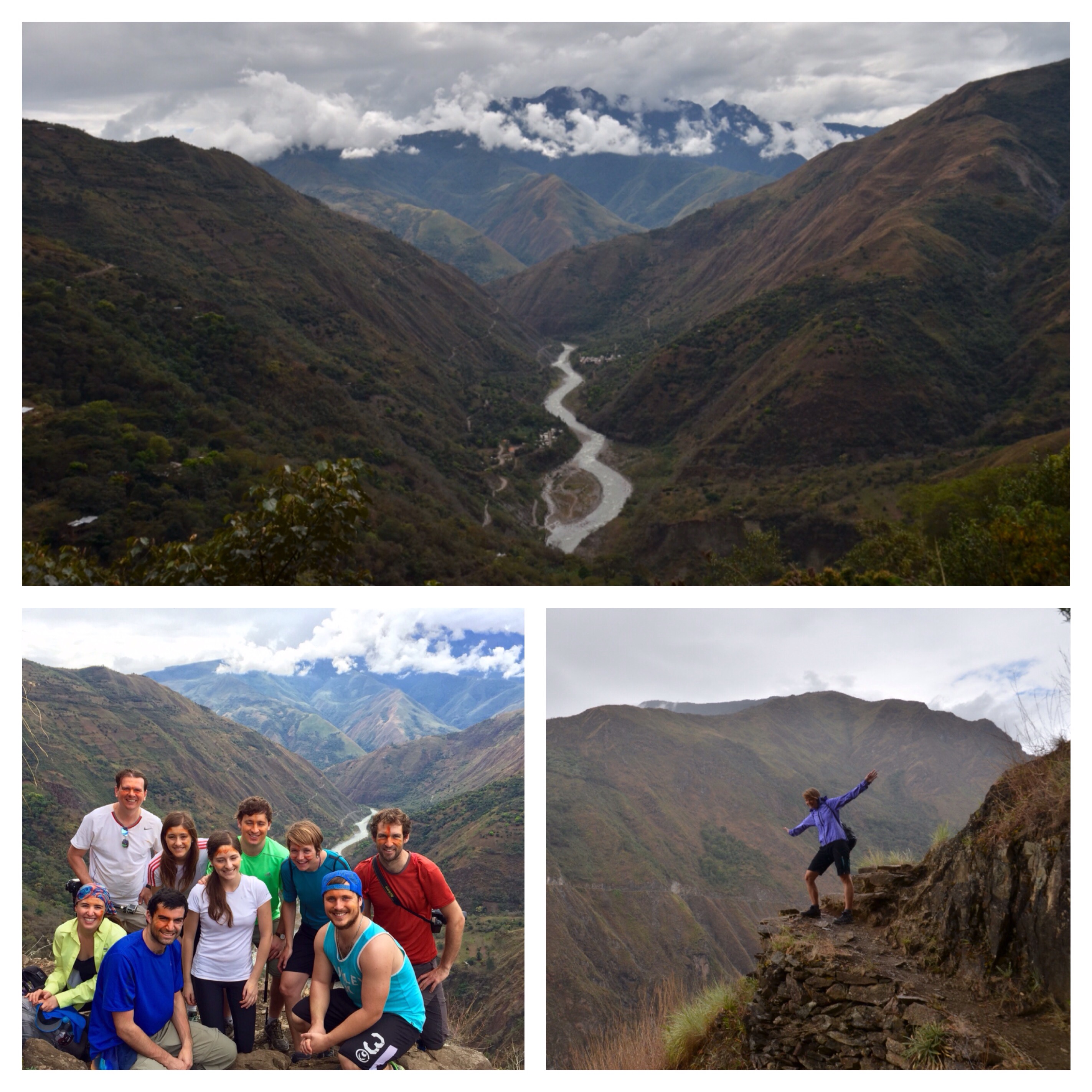 Auf dem Inkapfad zusammen mit unserer super Latino-Gruppe 