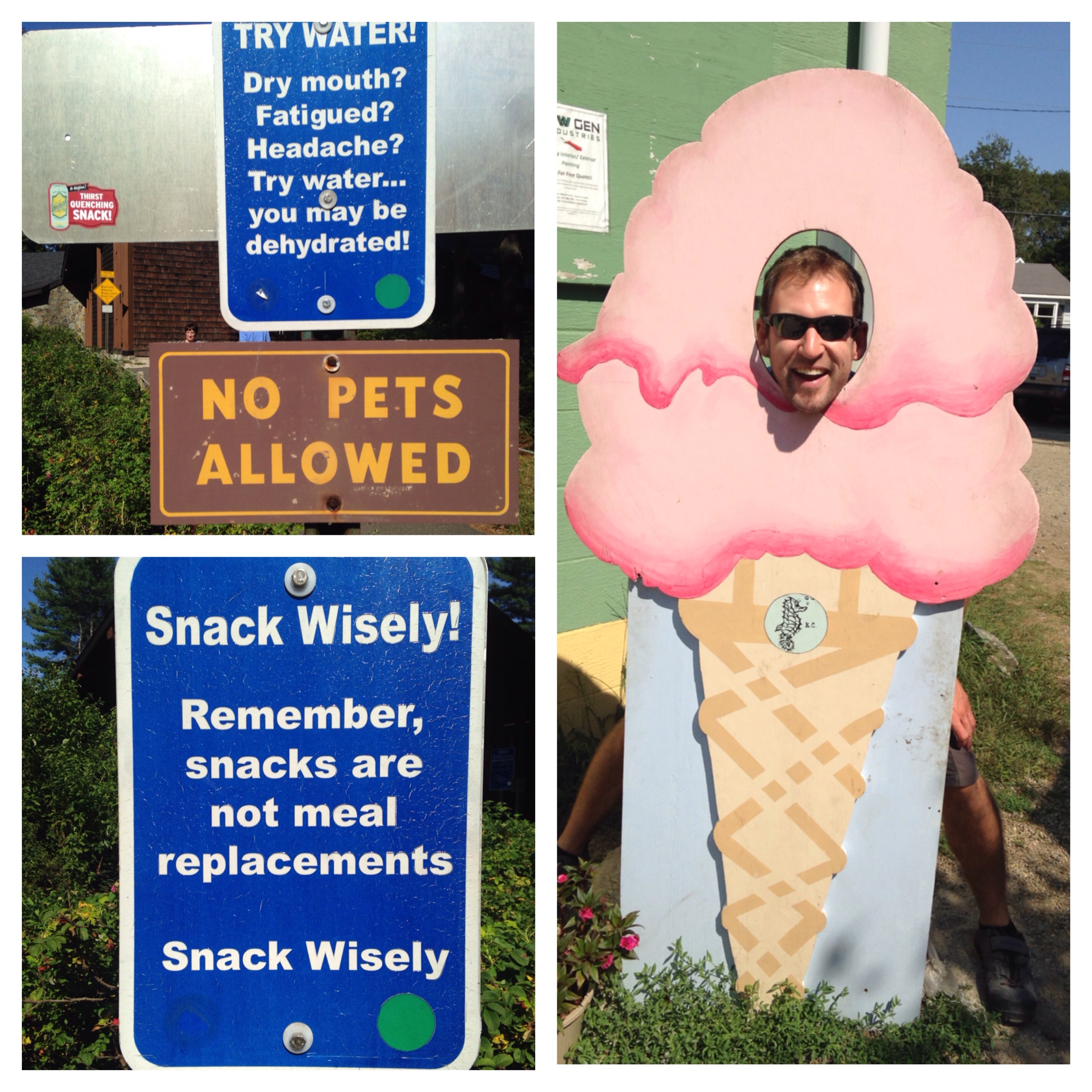 Instructions for our week in Maine.